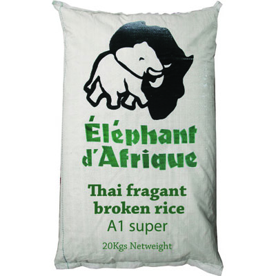 Riz Elephant d Afrique